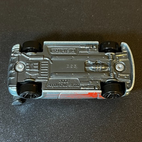 Honda Civic Si 2009 Hot Wheels Modified Rides gris - ventanas rojas - Imagen 2 de 7