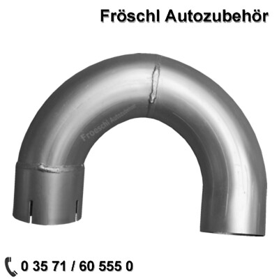 Für DAF LF 45 45.180 45.220 185PS 220PS Endrohr Abgasrohr Rohr Auspuff Anlage a*