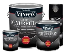 Minwax FAST DRYING POLYURETHANE Clear Oil-Based Protects Wood PICK FINISH & SIZE
