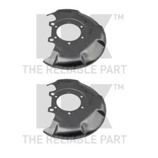2x NK 234706 Spritzblech Bremsscheibe Vorne für VW Caddy I 14 Golf I 17 155