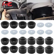 Black 7-141 Body Mount Bushing Cab Kit For 99-14 Chevy GMC Sierra 1500 2500 2WD