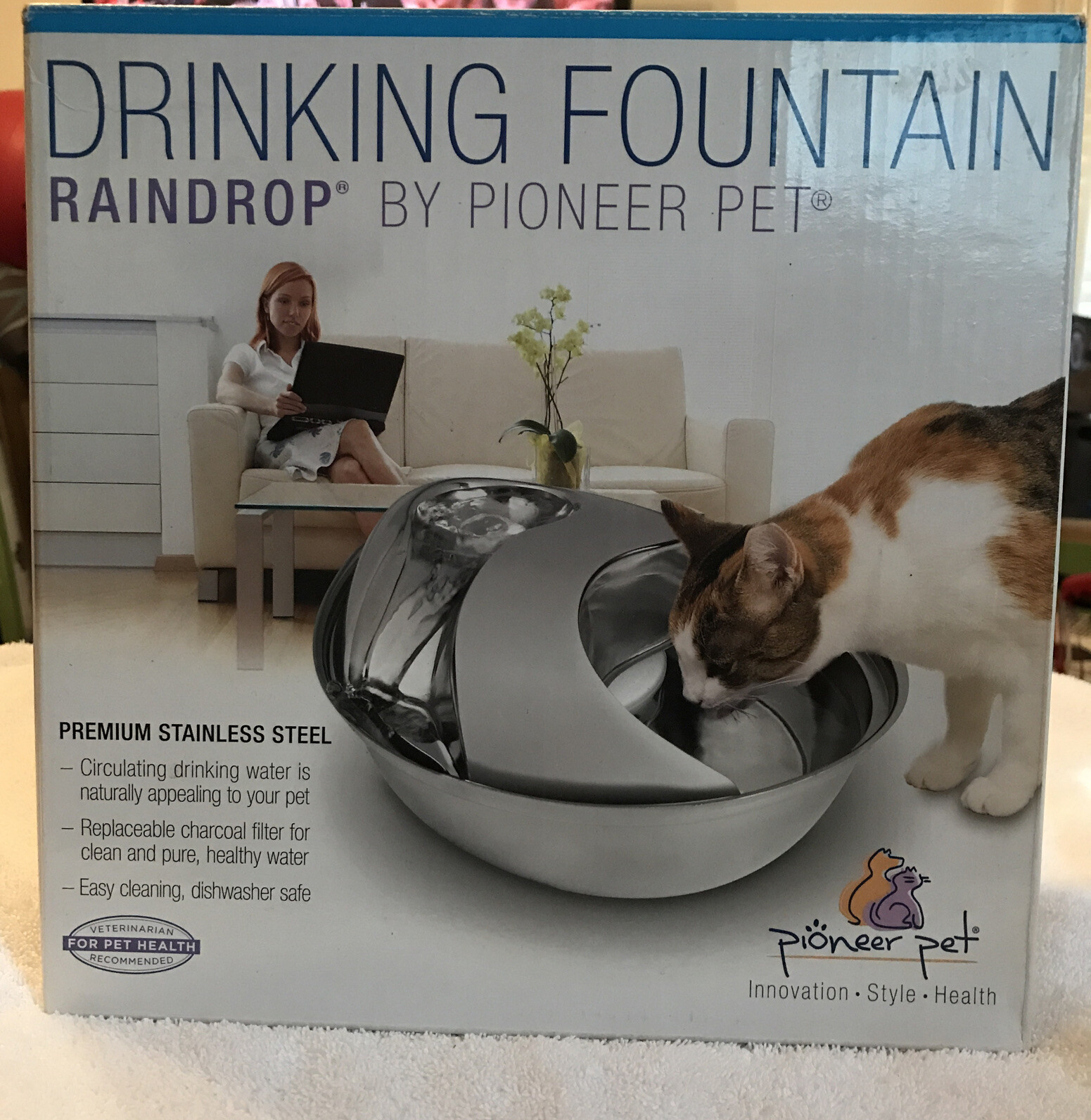 pioneer raindrop fountain