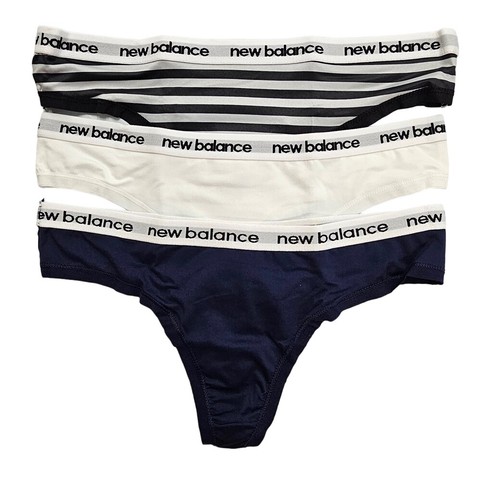New Balance Women's Performance Underwear Eversoft Thong 3 Pack - NB4064-3 - Picture 5 of 5
