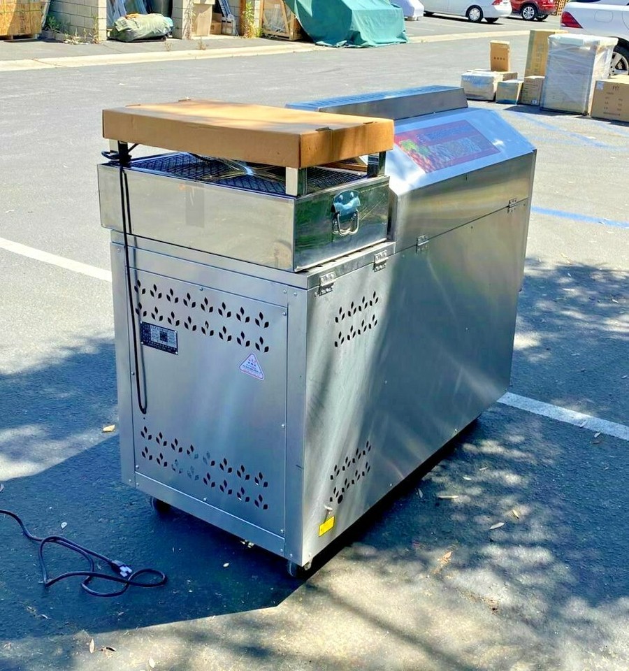 NEW 50 Lbs Outdoor Coffee Roaster Nuts Bean Roasting Machine Commercial