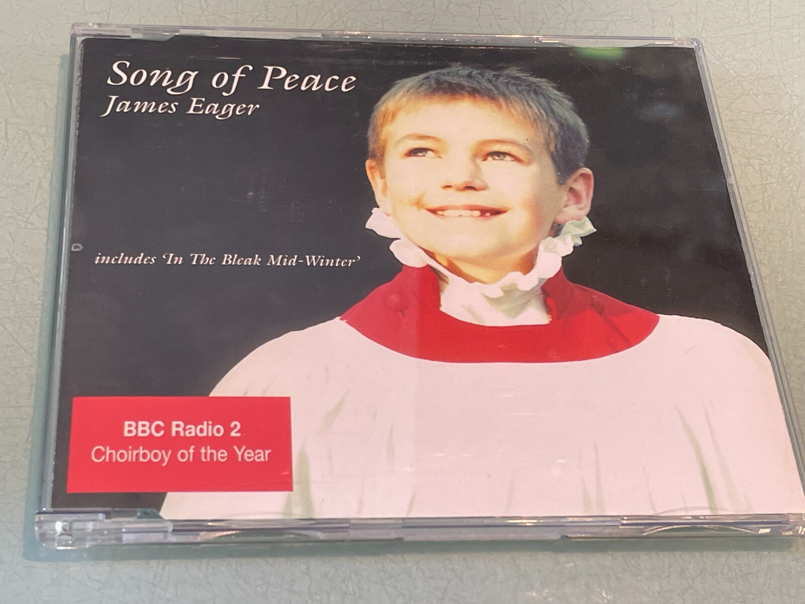 James Eager - Song of Peace - 3 Track CD Single - 2002 Choirboy of The Year
