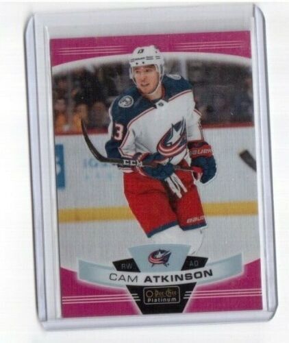 2019-20 O-Pee-Chee Platinum Matte Pink Cam Atkinson #140