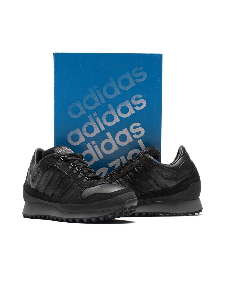adidas Spezial Originals Hiaven SPZL Triple Black Mid Top adidas Spezial Originals Hiaven SPZL Triple Black Mid Top