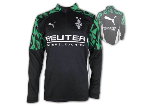 Maillot Borussia Mönchengladbach 1988/89 - Taille M - Sponsor Gaz Naturel - Occasion