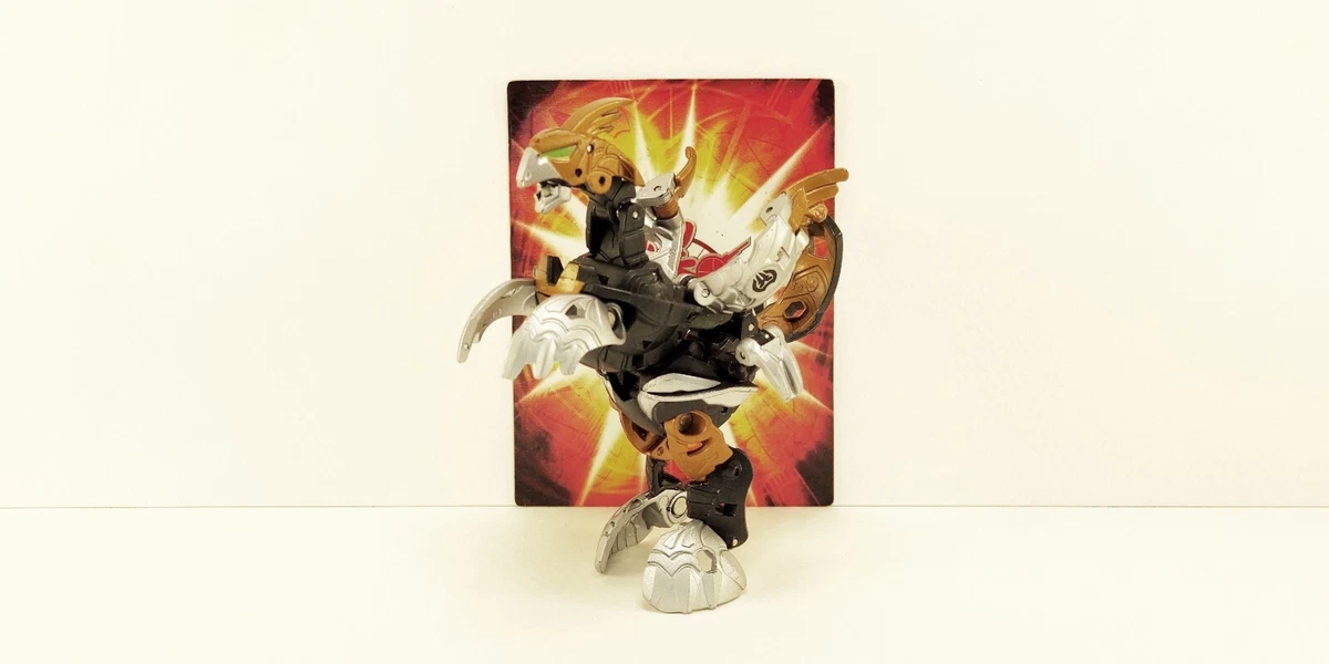 Figurines Bakugan Mechtanium Surge - Bakufusion Bakugold Darkus Radizen Et Roxtor - Bandai (Occasion)