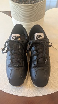 Nike Cortez Basic SL Black White Sneakers Size 7Y 8.5W-7Mens Retro Casual Shoes