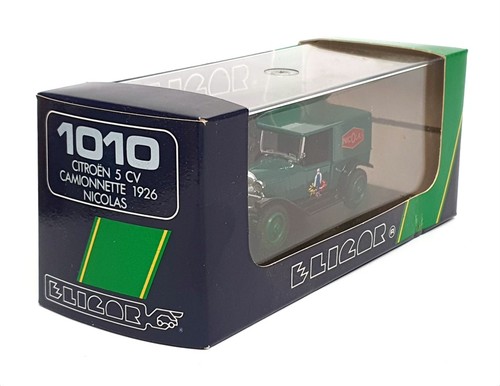Eligor 1/43 Scale Diecast 1010 - Citroen 5 CV Van Martin - Green - Picture 5 of 5
