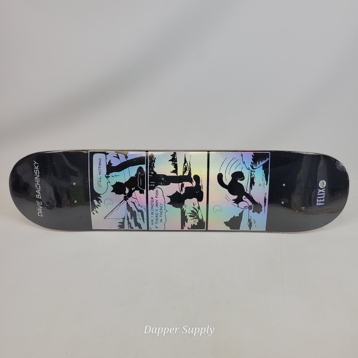 Darkstar Skateboard “Felix The Cat” Fishing Deck - Size 7.5