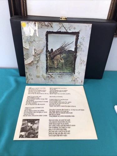 1971 Led Zeppelin Zoso Vinyl LP Atlantic Records SD-7208