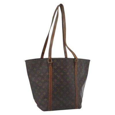 LOUIS VUITTON Monogram Sac Shopping GM Tote Bag M51110 LV Auth 185985