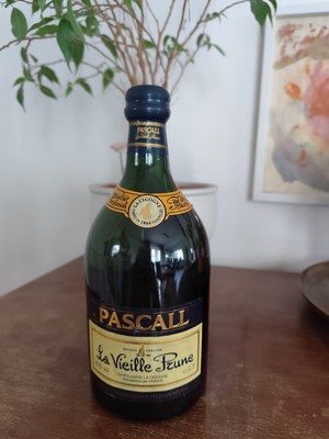 Pascall La Vieille Prune Likör Alte Flasche 