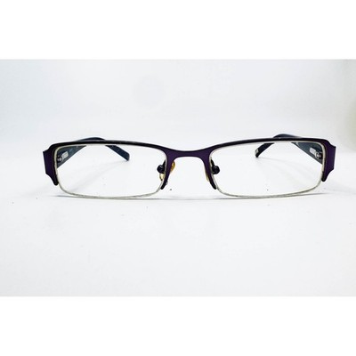l.e.i. Eyeglasses Women Purple Rectangular Studded LEI113 49-17-130