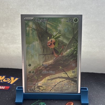 Pokémon Chespin 087/086 CRI Basic 70 HP Beat Spike Sting Regular English