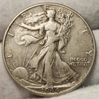 1944 P Walking Liberty Half Dollar - 90% Silver - Great For Albums - WL-4428p