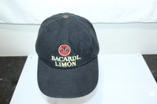 Vintage Cap Bacardi Limon Advertising Hat Strap Back Embroidered Logo