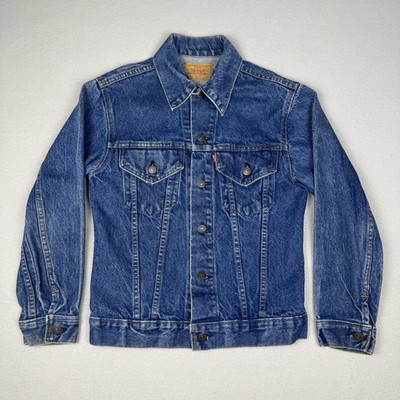 【新古品】Levi's TYPE Ⅲ TRUCKER XS Vintage Levis Denim Trucker Jacket Type 3 III Size 34 USA Made