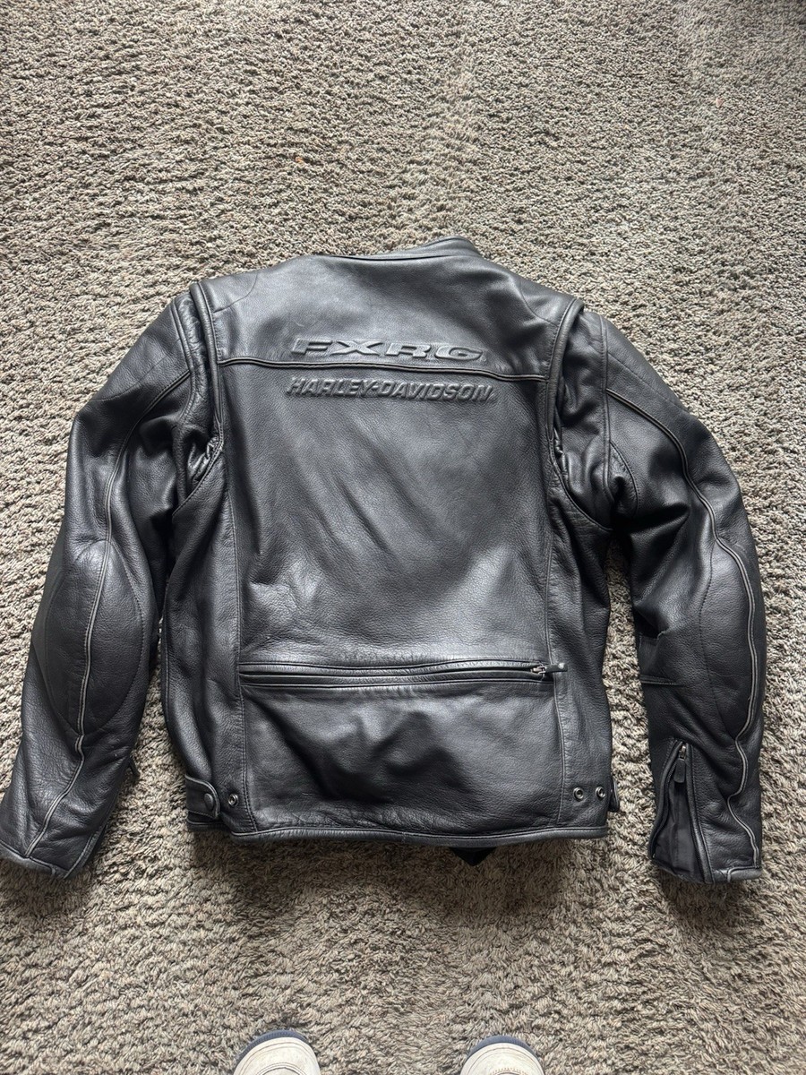 Harley Davidson FXRG Mens 2xl Leather Jacket for sale online | eBay