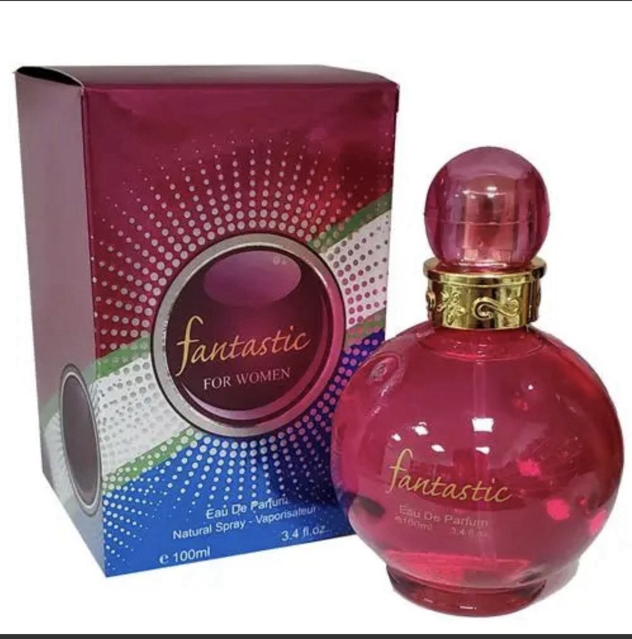 Fantastic For Women Eau de Parfum 3.4 fl oz 100ml Long Lasting Perfume Spray