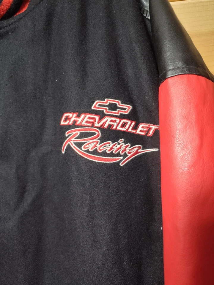 Винтажная гоночная куртка Chevrolet размер 2X Steve and Barry's - Изображение 3 из 4