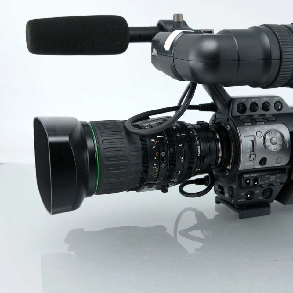 JVC GY-HM750 ProHD ENG Schulter-Camcorder Canon 14x Objektiv - Bild 3 von 4