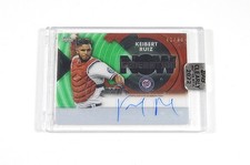 2022 Topps Clearly Authentic Generation Now Autographs Green Keibert Ruiz /99