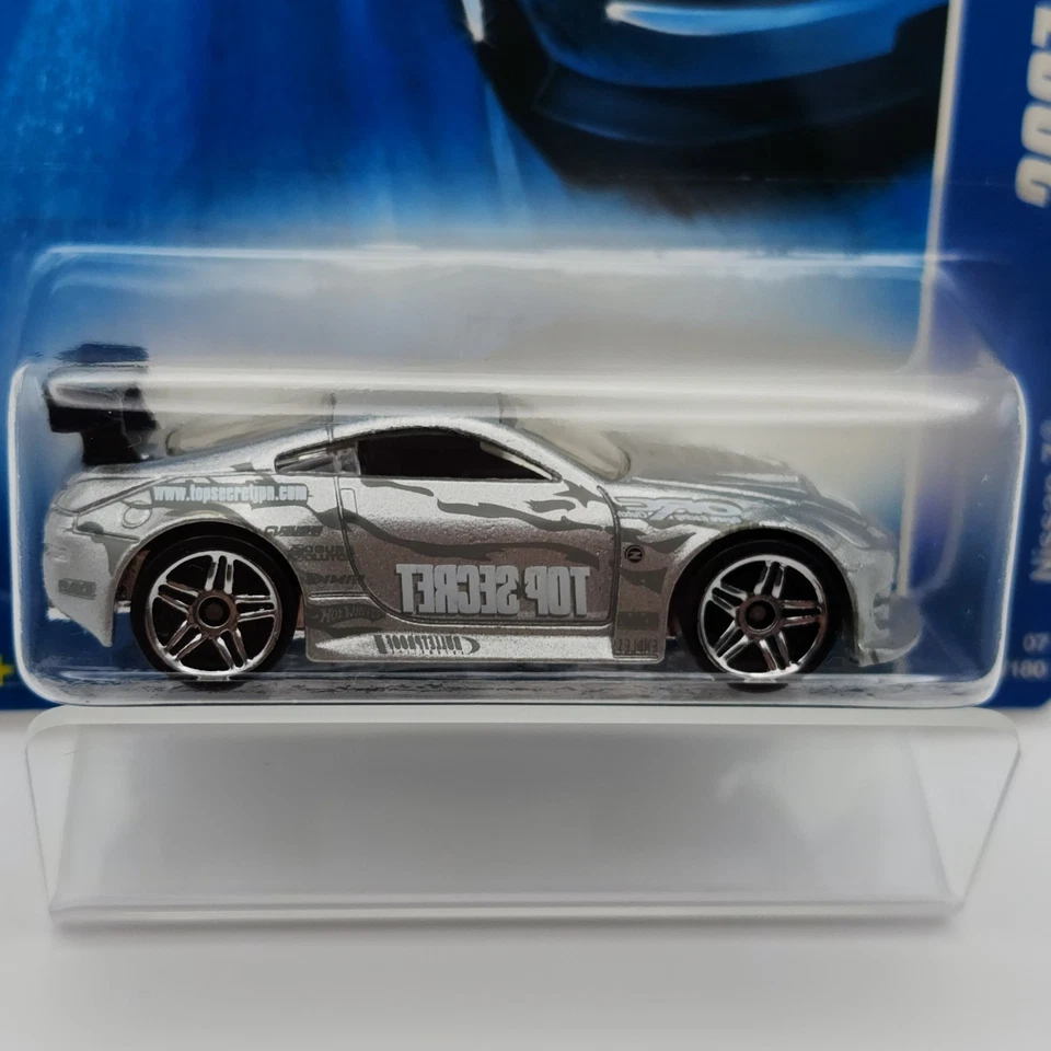 2007 风火轮 #152 All Stars 日产 Z 银色 'Top Secret' — 第 2/4 张图片