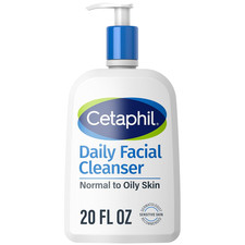 Face Wash, Daily Facial Cleanser for Sensitive, Combination to Oily Skin, 20 Oz,