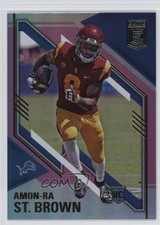 2021 Panini Donruss Elite Rookies Pink Amon-Ra St Brown #126 je7
