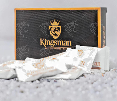 1 Box Kingsman Candy Supplement 12 Stück für Männer Energie Fitness Booster