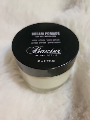 Baxter of California~ Cream Pomade for Men~ Light Hold/Natural Finish 2oz~SEALED