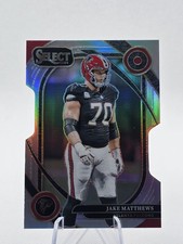 2024 Panini Select Silver Prizm Die-Cut Jake Matthews #264 Falcons Club Level