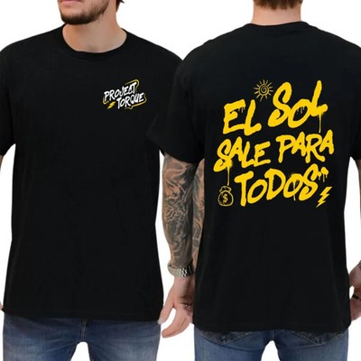 Project Torque  El Sol  Graphic T-Shirt   Classic Car Enthusiast Tee