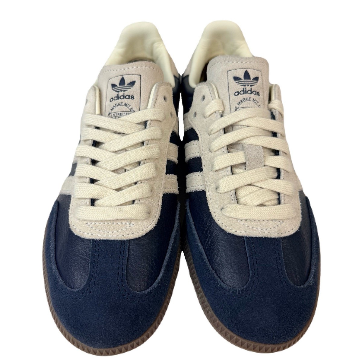 RARE Adidas Samba OG 'Aurora Ink Cream' Shoes (JI3217) Men's 5