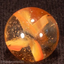 Bogard Blended Cat's Eye Marble 5/8- Mint Hawkeyespicks sg