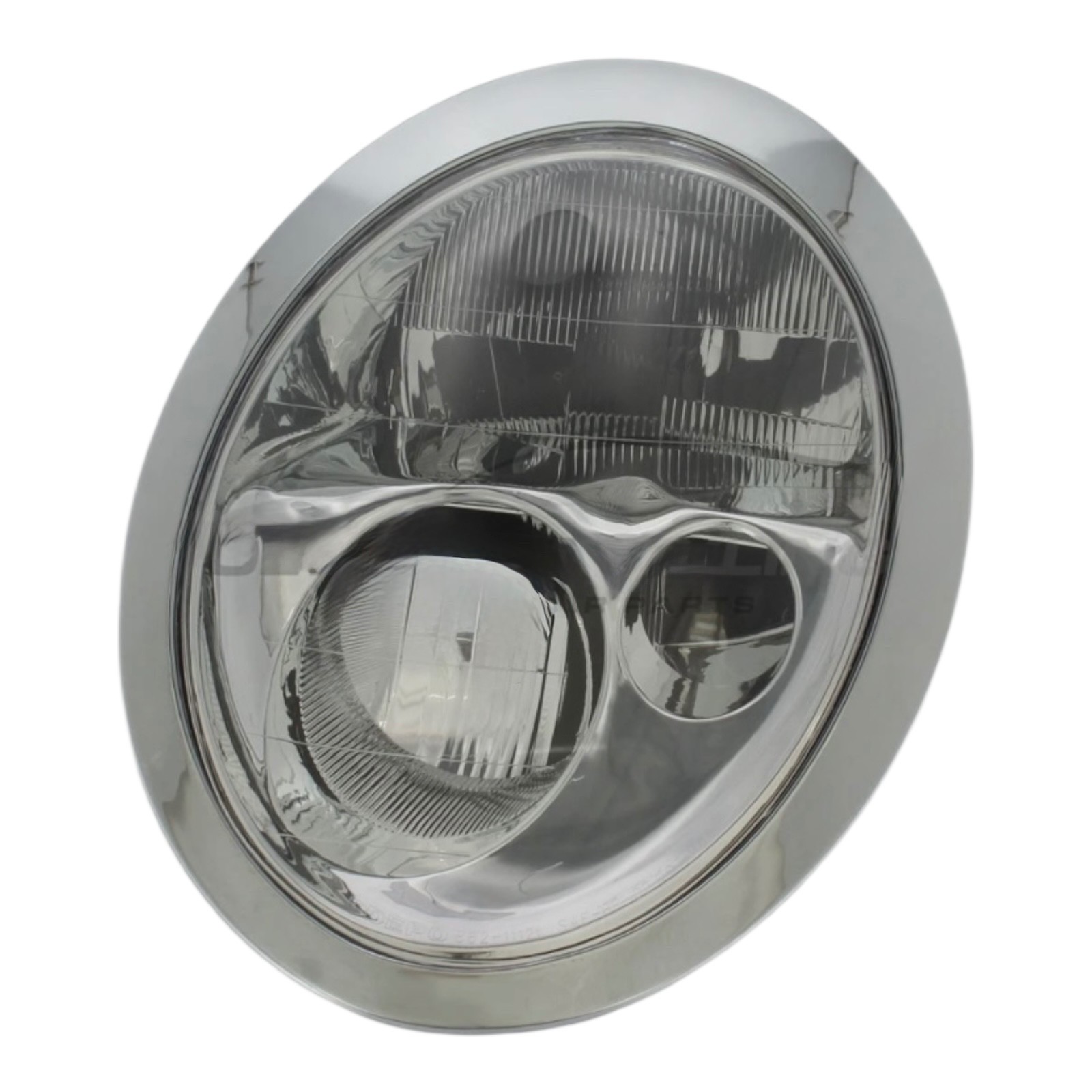 Headlight For Mini R50 2001-2004 Chrome Inner Headlamp Passenger Side Left Hand