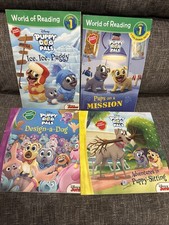 Puppy Dog Pals, Lot Of 4 Books Disney Junior World Of Reading Level 1