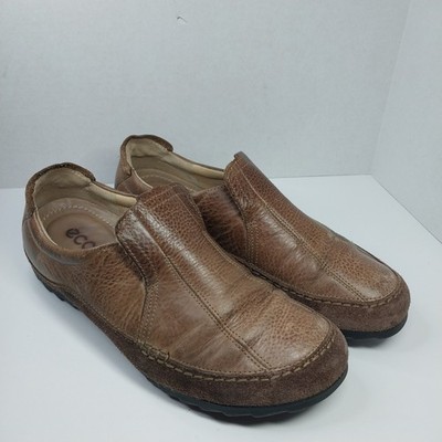 Ecco Brown Soft Leather Slip on Loafers EU Size 40 US Size 9/9.5 Causal Shoes