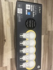 C By Ge Soft White Smart Bulbs Led A19 9.5W Light Bulbs 60W Equivalent 5 Pack