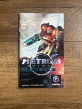 Metroid Prime 2 Echoes Gamecube - MANUAL ONLY - Instruction Booklet