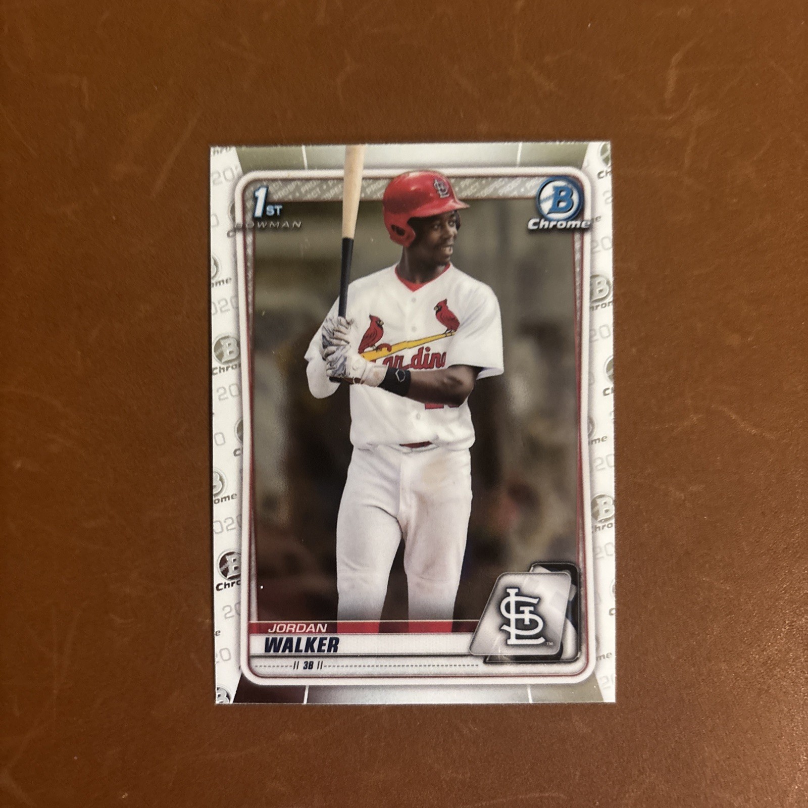 2020 Bowman Draft Jordan Walker 1st Bowman Chrome #BD-57 St Louis Cardinals