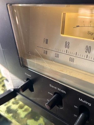 Sansui TU-717 AM/FM Stereo Tuner with Rack Handles Tested - Made