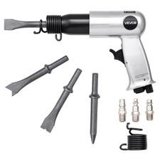 VEVOR Air Hammer 3500 BPM 12 CFM Pneumatic Hammer Air Hammer Kit with 4 Chisels