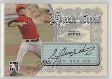 2011 ITG Heroes and Prospects Hard Cuts Silver /24 Martin Perez #HC-MP Auto 3y4