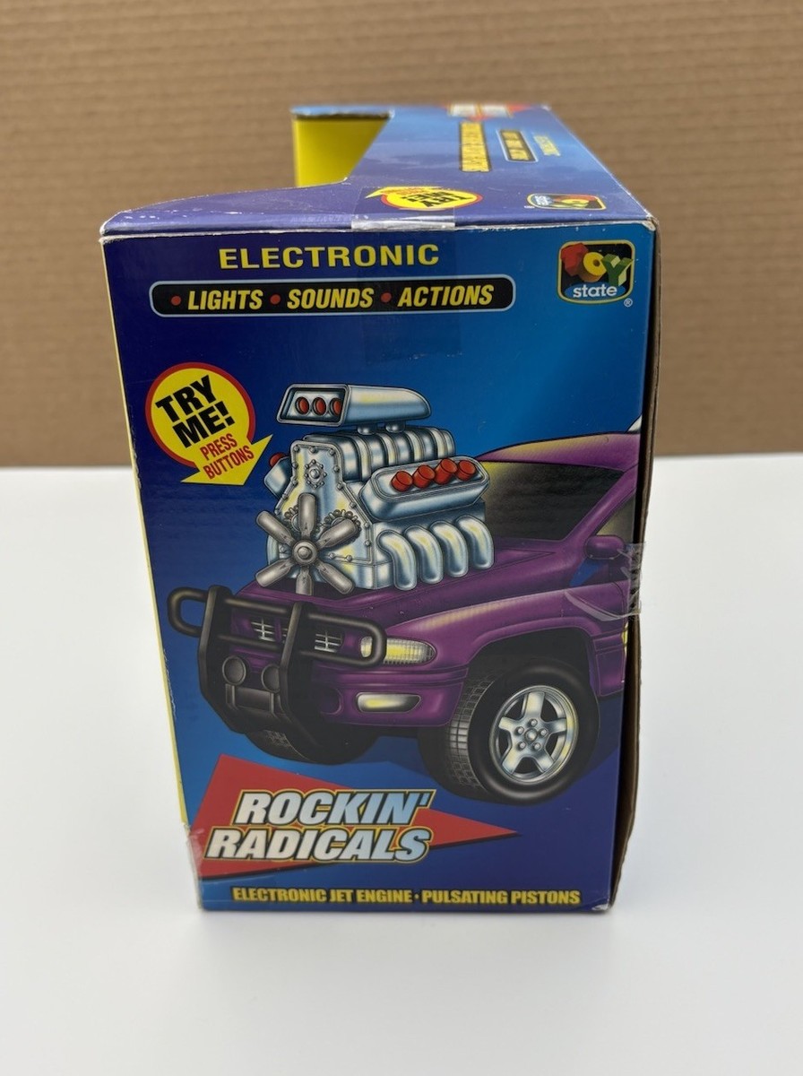 Toy State Road Rippers Rockin Radicals Motorized Muscle Boss Turbo