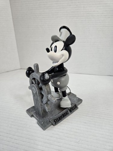 Vintage Bobble Dobble Steamboat Willy Disney Mickey Mouse Bobblehead Limited Ed - Bild 1 von 7