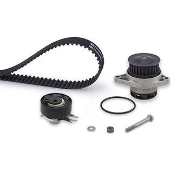 Gates KP15427XS-2 Wasserpumpe Zahnriemensatz FüR Seat VW Golf Polo Caddy Vento-image
